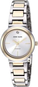 img 3 attached to Часы-браслет Anne Klein с бриллиантовым циферблатом для женщин с настоящими бриллиантами