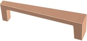 img 4 attached to Brushed Copper Angled Cabinet Handle Pull - Franklin Brass P40828K-BCP-C (10-Pack)