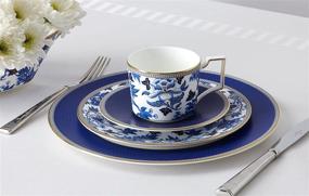 img 3 attached to 🌺 Wedgwood Hibiscus 5 Piece Setting: Elegant Dinnerware for an Exquisite Dining Experience