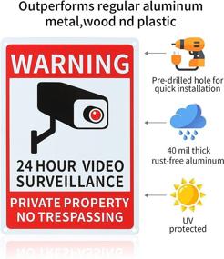 img 2 attached to 🔒 Aluminum Property Surveillance: Trespassing Protection