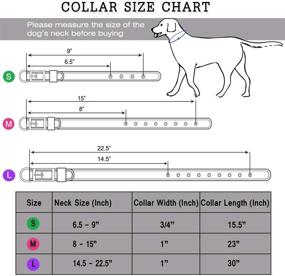 img 1 attached to 🐶 “Metric USA Comfort Fit Dog Collar: Soft Padded Adjustable Collars for Dogs - Small, Medium, and Large Sizes”