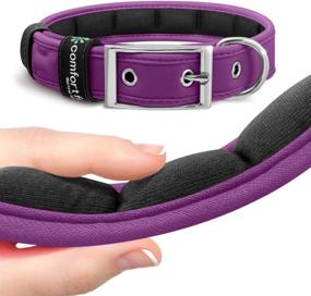 img 2 attached to 🐶 “Metric USA Comfort Fit Dog Collar: Soft Padded Adjustable Collars for Dogs - Small, Medium, and Large Sizes”