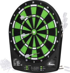 img 4 attached to Compact Target Electronic Dartboard - Fat Cat Sirius 13.5 Inch