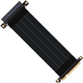 img 4 attached to Кабель-удлинитель Pci Express 8X Riser - кабель PCI-e 8X до 8X - 180 градусов - длина 20 см.