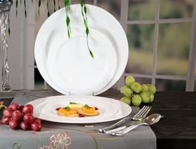 img 1 attached to 🍴 Premium Lillian Tablesettings Combo Box: 24-Pack of Polished Silver Plastic Cutlery