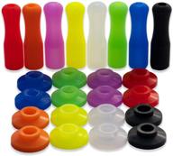 silicone stainless multi colored anti burn silencer 标志
