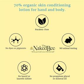 img 1 attached to 🥥 The Naked Bee Coconut and Honey: Luxurious Moisturizing Hand and Body Lotion, 6.7 Ounce