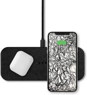 courant catch:2 qi certified wireless charger station for multiple devices logo