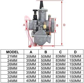 img 2 attached to Motorcycle Carburetor Yamaha Suzuki Kawasaki