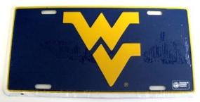 img 1 attached to Virginia Mountaineers Embossed Aluminum License