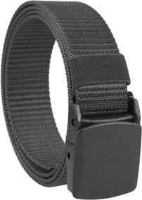 img 4 attached to 🎖️ Gelante Tactical Belt for Military with Nickel-Free Plastic Buckle