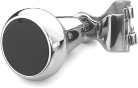 img 2 attached to 🚗 Salty Reef - Universal AISI 316 Marine Grade Stainless Steel Steering Wheel Suicide Knob - Compatible with Steering Wheels up to 3/4" Diameter (All 3 Sizes)
