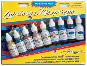 img 1 attached to 🎨 Enhance Your Creativity with Jacquard Lumiere/Neopaque Exciter Pack
