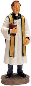 img 1 attached to 👨 Lemax Village Collection Reverend Smythe Figurine #22616