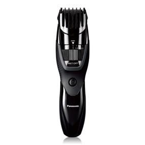 img 4 attached to Panasonic ER-GB42-K Cordless Men's Beard Trimmer: Precise 🧔 Dial, 19 Length Settings, Rechargeable Battery, and Washable - Black