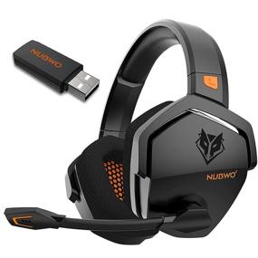 img 4 attached to Wireless Gaming Headset Headphones Ultra Low Latency