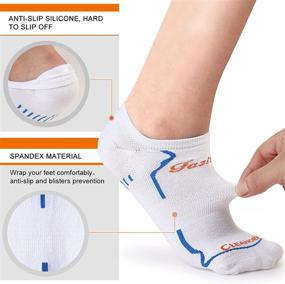 img 1 attached to 🏃 Fazitrip Low Cut Running Socks - NoShow Moisture-Wicking Sport Socks with Coolmax Fabric