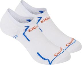 img 4 attached to 🏃 Fazitrip Low Cut Running Socks - NoShow Moisture-Wicking Sport Socks with Coolmax Fabric