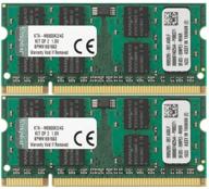 💾 kingston 4 gb sodimm imac and macbook memory kit (2-pack) kta-mb800k2/4g logo