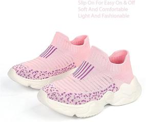 img 3 attached to 👟 Ultra-Lightweight Running Shoes for Girls: Dublcea Sneakers - The Perfect Athletic Companion