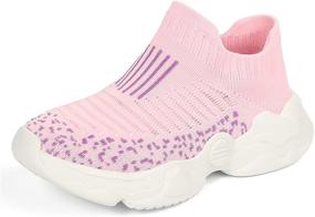 img 4 attached to 👟 Ultra-Lightweight Running Shoes for Girls: Dublcea Sneakers - The Perfect Athletic Companion