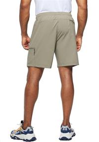 img 2 attached to 🏞️ Viodia Men's Hiking Cargo Shorts: Stretch, Quick-Dry & Lightweight Workout Shorts for Men with Pockets – Perfect for Fishing and Athletic Activities
