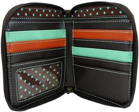 img 1 attached to CHALA Zipper Wallet Collection Yorkshire Women's Handbags & Wallets