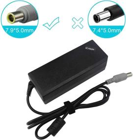 img 1 attached to 💡 Powerful 90W 65W Charger Compatible with Lenovo Thinkpad T410 T430 T500 t510 T520 T530 L410 T400 T420 X230 X200 X201 X220 X131E Edge 13 14 15 E420 E430 E530 - Guaranteed Compatibility with 93P5026 40Y7696 40Y7660 92P1109 40Y7659 PA-1900-171