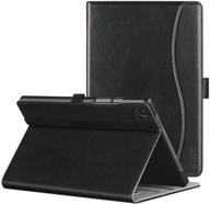 ztotopcase for samsung galaxy tab a7 10.4 case 2020 - premium pu leather stand cover with pen holder - black logo