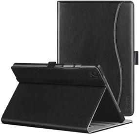 img 4 attached to ZtotopCase for Samsung Galaxy Tab A7 10.4 Case 2020 - Premium PU Leather Stand Cover with Pen Holder - Black