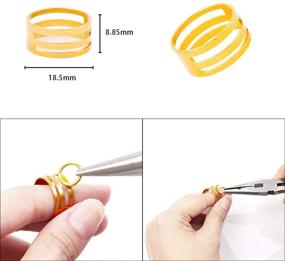 img 1 attached to Versatile Silver Tweezers Accessories for DIY Crafting Projects: YUGARUZY