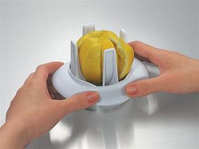 img 1 attached to 🍋 Simposh Lemon and Lime Wedge Slicer Cutter for Easy Garnishing of Food, Drinks, Corona Beer, Tea, Cocktails, Oysters, and More - Enjoy Quick Lemon and Lime Wedge Slices