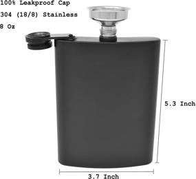 img 2 attached to IDALIO Liquor Stainless Leakproof Funnel: Efficient Solution for Mess-Free Pouring