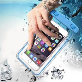 img 1 attached to DIP IT Universal Waterproof Phone Pouch - Dry Bag Multifunction Cell Phones & Accessories