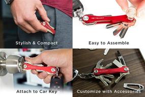 img 3 attached to KeySmart - Compact Key Holder And Keychain Organizer (Up To 22 Keys)