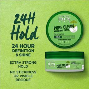 img 2 attached to Garnier Fructis Style Pure Clean Finishing Paste for Hair - 2 oz Jar, Perfect for Different Packaging Variations