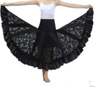 💃 elevate your latin salsa dance style with elegant ballroom dancing skirts for women logo