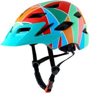 🚲 bavilk kids bike helmet: adjustable multi-sport safety gear with led light and detachable visor for boys and girls logo