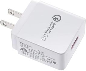 img 3 attached to TPLTECH Quick Charge 3.0 Wall Charger for LG Aristo 2 M210 MS210 /2 Plus (X212), Aristo 3/3 +, Aristo 4 +, Aristo 5/LG X212tal Xpression Plus X Charger/Venture - Fast Charging with Micro USB Cable