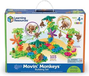 img 3 attached to Building Pieces 🐒 for Monkeys - Learning Resources