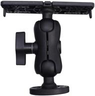 besportble fish finder mount - secure fishing accessory for boats, canoes, and kayaks (black) logo
