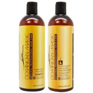 dominican magic hair follicle anti-aging shampoo & treatment set - 15.87oz duo logo