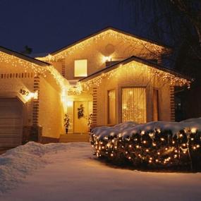 img 1 attached to 🌞 Solar Powered LED String Lights, 32.8 Feet/10 Meters with 100 LEDs, 8 Lighting Modes, Waterproof, Bright Warm White Color, Micro Copper Wire Ultra Thin Rope Light