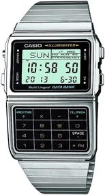 img 1 attached to 🕰️ Часы Casio DBC-611-1CR Data Bank Classic серебристого качества - улучшенный SEO