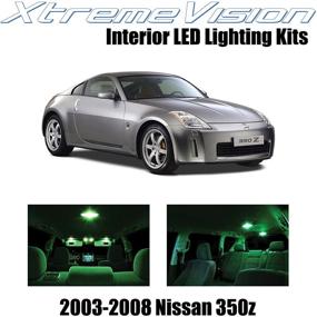 img 4 attached to XtremeVision Interior LED For Nissan 350Z 2003-2008 (5 Pieces) Green Interior LED Kit Installation Tool