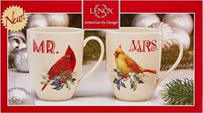 img 3 attached to 🎄 Lenox Winter Greetings Holidays Ivory: Add Elegance to Your Festive Season