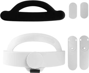 img 1 attached to Seltureone Updated Head Strap for Oculus Quest 2 - Ultimate Comfort & Pressure Reduction
