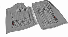 img 4 attached to 🚗 Dodge/Jeep Durango/Grand Cherokee WK2 Front Gray Floor Liner – Rugged Ridge 14920.32 (2011-2020)