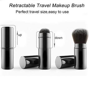 img 3 attached to Falliny Retractable Flawless Cosmetics Portable