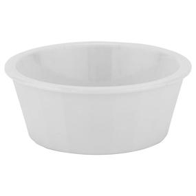 img 2 attached to 🥣 GET Enterprises ER-020-W Fluted Ramekin, White, 2 oz., Break Resistant - Pack of 12